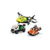 LEGO® City Repülőgép, emelőkosaras kocsi és légpárnás jármű remix (60505)