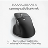 Logitech MX Master 4 Mac Vezeték nélküli egér, fekete