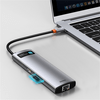 Baseus Metal Gleam 8-in-1 USB-C HUB (CAHUBCV0G) Baseus Metal Gleam 8-in-1 USB-C HUB (CAHUBCV0G)