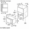 Bosch BFL623MB4 Beépíthető mikrohullámú sütő Bosch BFL623MB4 Beépíthető mikrohullámú sütő