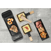 Mini Raclette grill, fekete&fa