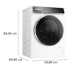 Bosch WGB266A5BY Serie 8 Elöltöltős mosógép