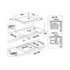 Whirlpool WB S2560 NE BM Indukciós főzőlap Whirlpool WB S2560 NE BM Indukciós főzőlap