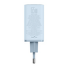 Baseus GaN6 Pro hálózati gyorstöltő 65W, kék (P1016270131300)