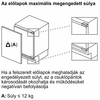 Aláépíthető fagyasztókészülék Aláépíthető fagyasztókészülék