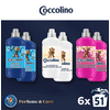 Coccolino Parfüm öblítő csomag, 6x51 mosás Coccolino Parfüm öblítő csomag, 6x51 mosás