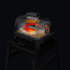 Woodfire Pro XL,kültéri grill,fekete