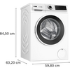 Bosch WGJ25401BY Elöltöltős mosógép