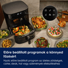 Electrolux EAFD11B 800 Dual Airfryer, fekete