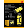 Kodak KO-PWS-2225Y hordozható hangszóró, sárga/fekete