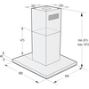 Gorenje IHT943E6XGB Sziget páraelszívó Gorenje IHT943E6XGB Sziget páraelszívó