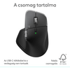 Logitech MX Master 4 Mac Vezeték nélküli egér, fekete