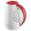 Vízforraló, 2200W, 1.5L, fehér/piros Vízforraló, 2200W, 1.5L, fehér/piros