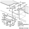 Bosch CMG7761B1 Beépíthető sütő mikrohullámú funkcióval Bosch CMG7761B1 Beépíthető sütő mikrohullámú funkcióval