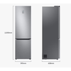 Alulfagyasztós hűtőszekrény,NF,185 cm