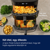 Electrolux EAFD11B 800 Dual Airfryer, fekete