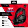 HyperX Cloud Jet Wireless Gamer headset, fekete (AJ0T1AA)
