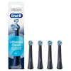 Oral-B iO Ultimate Clean fogkefefej, fekete, 4 db