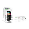 Evolveo EasyPhone XS Mobiltelefon, fekete (EP-570-XS-BK)