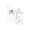 Beép.Mikró 1000W 40L Crisp/Grill inox