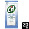 Cif Törlőkendő üveg felületre, 20db Cif Törlőkendő üveg felületre, 20db