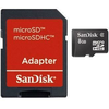 SANDISK MICROSD KÁRTYA 8GB ADAPTERREL, CL 4 SANDISK MICROSD KÁRTYA 8GB ADAPTERREL, CL 4