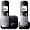 Panasonic TG6812 DECT telefon, crna/srebrna Panasonic TG6812 DECT telefon, crna/srebrna