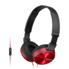 Sony MDRZX310R Fejhallgató, Piros/Fekete Sony MDRZX310R Fejhallgató, Piros/Fekete