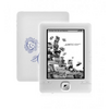 Alcor Bloom 6 eInk e-book olvasó, fehér, virágmintás hátlap