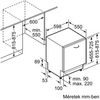 Bosch SMV40C10EU Beépíthető mosogatógép Bosch SMV40C10EU Beépíthető mosogatógép