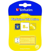 VERBATIM 49062 8 GB PinStripe fekete pendrive (UV8GPF) VERBATIM 49062 8 GB PinStripe fekete pendrive (UV8GPF)