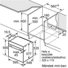 Bosch HBG635NS1 Beépíthető sütő Bosch HBG635NS1 Beépíthető sütő