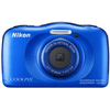 Nikon CoolPix S33 13,2 MPx Fényképezőgép, Kék + Hátizsák Nikon CoolPix S33 13,2 MPx Fényképezőgép, Kék + Hátizsák