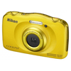 Nikon CoolPix S33 13,2 MPx Fényképezőgép, Sárga + Hátizsák Nikon CoolPix S33 13,2 MPx Fényképezőgép, Sárga + Hátizsák