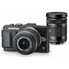 Olympus E-PL6 Fényképezőgép KIT 14-42mm & 40-150mm Objektív, Fekete