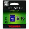 TOSHIBA Micro SDHC 16GB + adapter (SD-C16GJ6A) TOSHIBA Micro SDHC 16GB + adapter (SD-C16GJ6A)