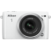 Nikon1 S2 Bajonettes Fényképezőgép, Fehér + 11-27.5 mm zoomobjektív