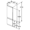 BOSCH KIV87VS30 Beépíthető kombinált hűtőszekrény BOSCH KIV87VS30 Beépíthető kombinált hűtőszekrény