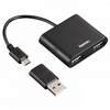 Hama 54140 2xUSB A - Micro USB kábel & Micro USB - USB adapter