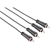 HAMA 122273 2xRCA apa - 2xRCA apa összekötő kábel 3 m HAMA 122273 2xRCA apa - 2xRCA apa összekötő kábel 3 m