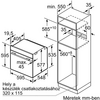 Bosch HBG6750S1 Beépíthető sütő Bosch HBG6750S1 Beépíthető sütő