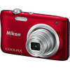 Nikon Coolpix A100 20 MPx Fényképezőgép, Vörös