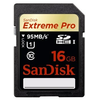 SanDisk SDHC Extreme Pro kártya 16 GB, 95 MB/sec. UHS-1