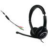Sandberg SAFHPT01 Plug n Talk Mikrofonos Fejhallgató, Fekete Sandberg SAFHPT01 Plug n Talk Mikrofonos Fejhallgató, Fekete