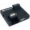 SANDBERG SAHUB002 USB elosztó-HUB, 4 portos (133-67)