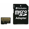 VERBATIM MVMS64GPP Memóriakártya adapterrel, microSDXC, 64GB, Class 10 UHS I, (44034)