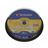 VERBATIM DVDVU+4B10 DVD+RW lemez, újraírható