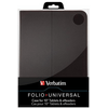 VERBATIM VF98540 Táblagép tok, univerzális Folio, fekete VERBATIM VF98540 Táblagép tok, univerzális Folio, fekete