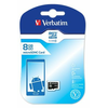 VERBATIM MVMS8G Memóriakártya, Micro SDHC, 8GB