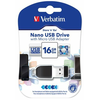 VERBATIM UV16GNO Pendrive, 16GB, USB 2.0+micro USB adapter (49821)